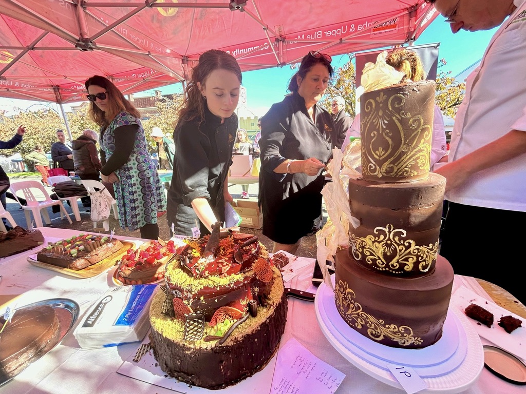 cakes at Leura Harvest Festival