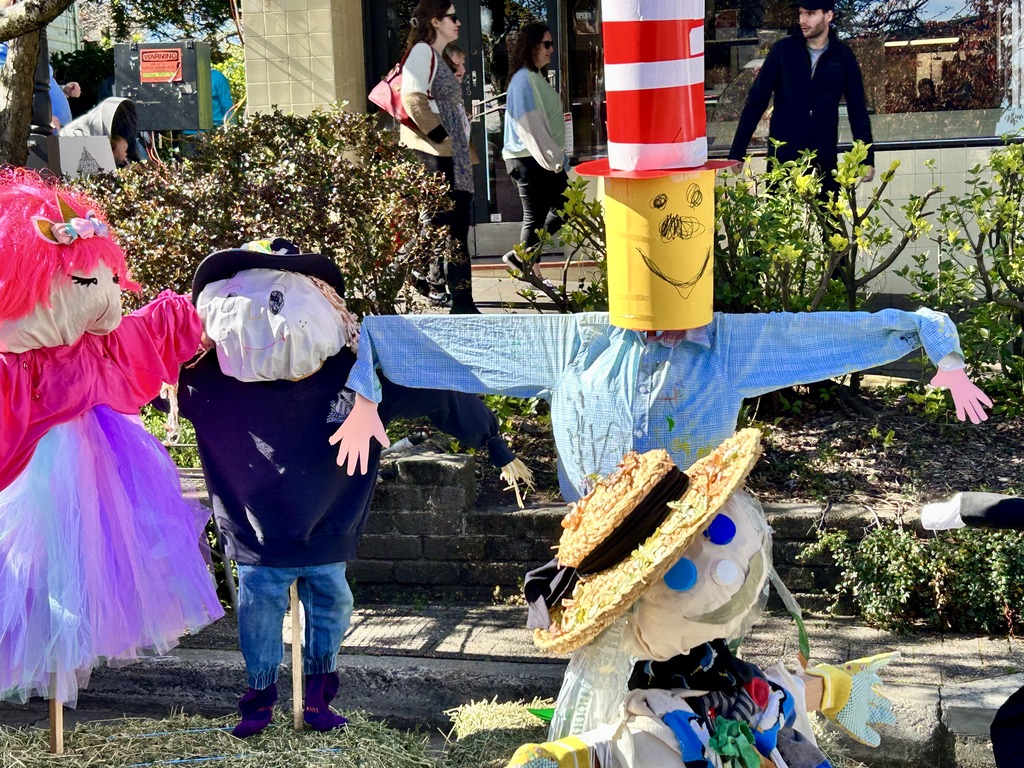 Scarecrows at Leura Harvest Festival