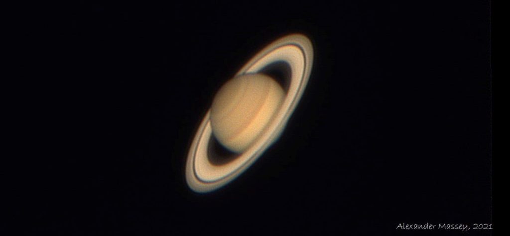 photo of saturn by alexander massey