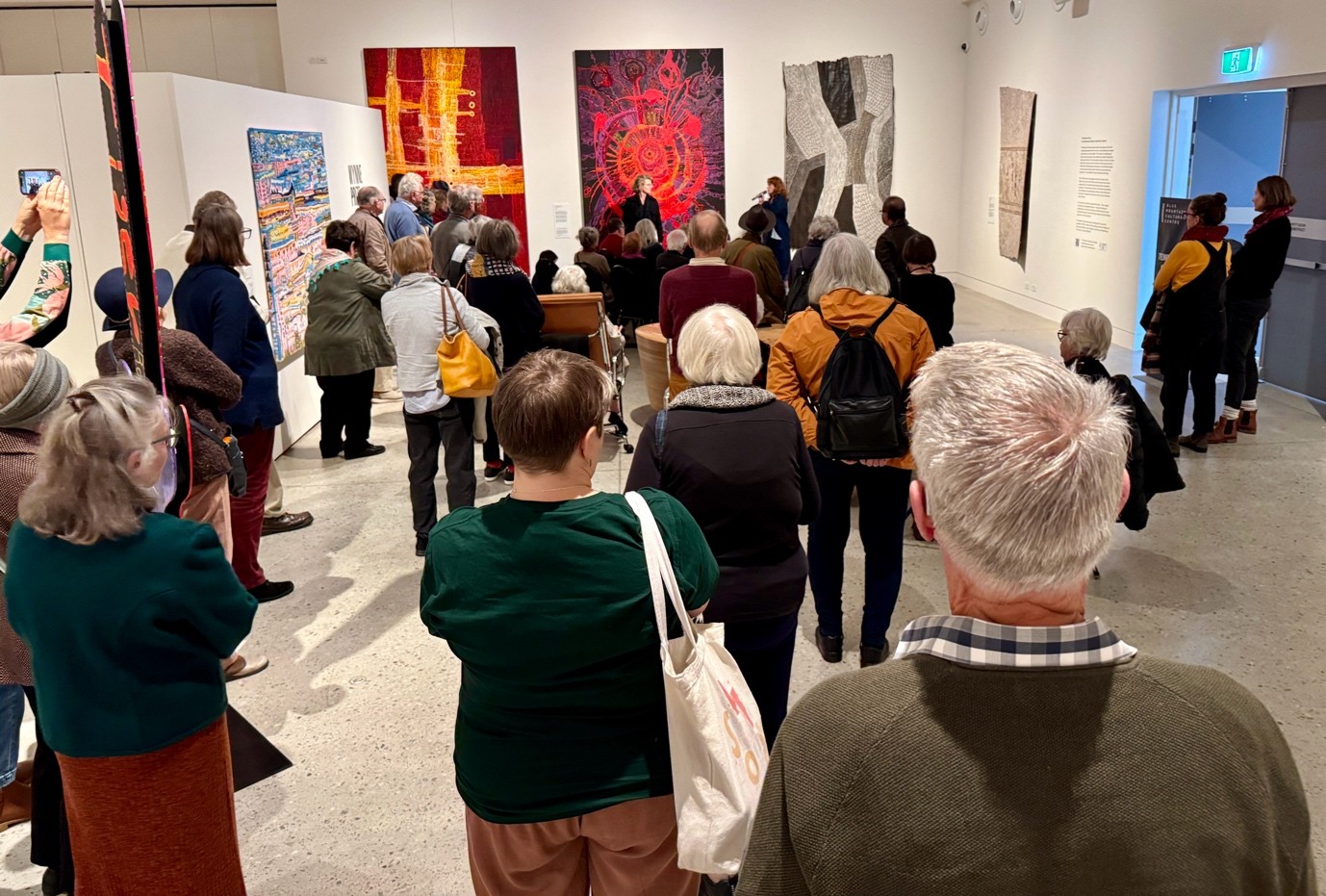 At the 2024 Wynne prize exhibition in Katoomba
