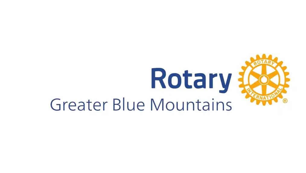 greater blue mountains rotary logo