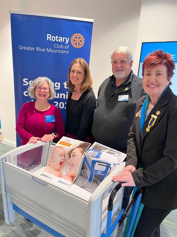 Greater blue mountains rotary club members