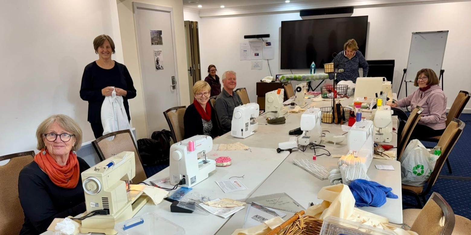 how to use a sewing machine workshop