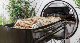 human composting in progress